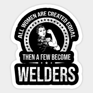 Welder And Welding Sticker